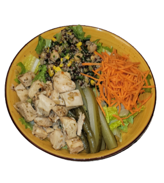 Garlic Oregano Chicken Bowl