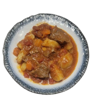 Beef In Staw