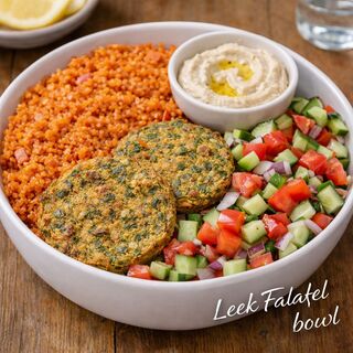 Leek Falafel Bowl (Vg)