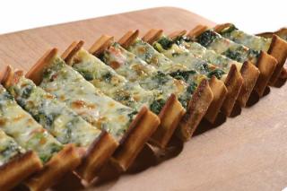 Spinach and Cheese Pide