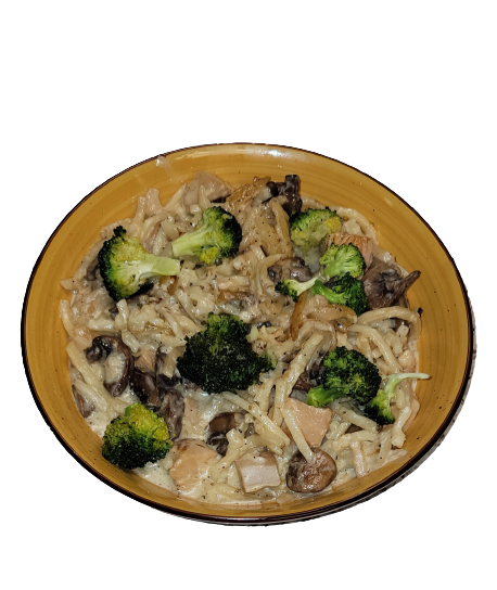 Creamy Mushroom Chicken Bowl-226