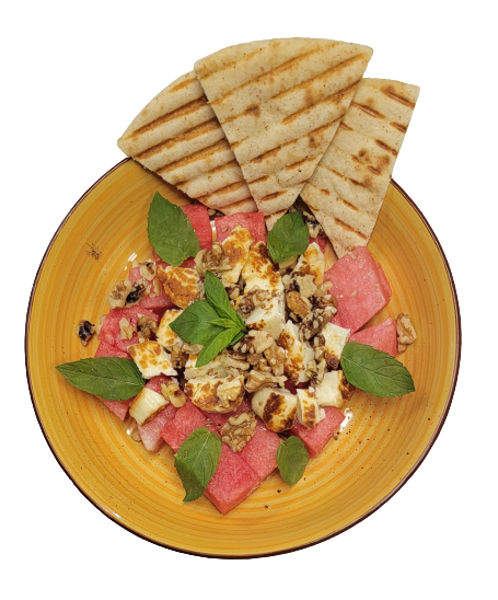 Watermelon-Halloumi Bowl (Vg-Gf) (Summer)-520