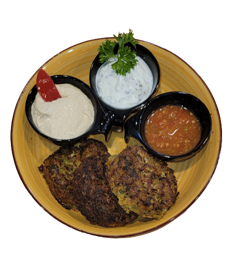 Leek Falafel (Baked) Appetizer-349