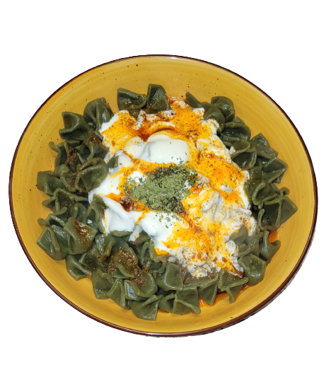 Vegetarian (Spinach) Mantı (Veg)-282