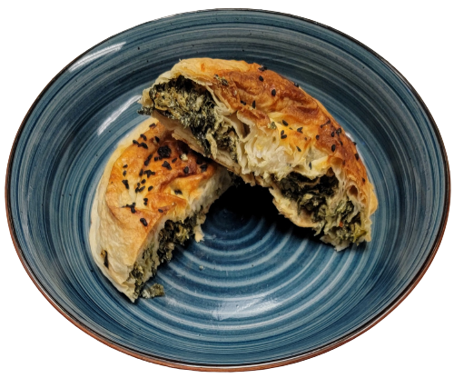 Spinach & Feta Pie-461